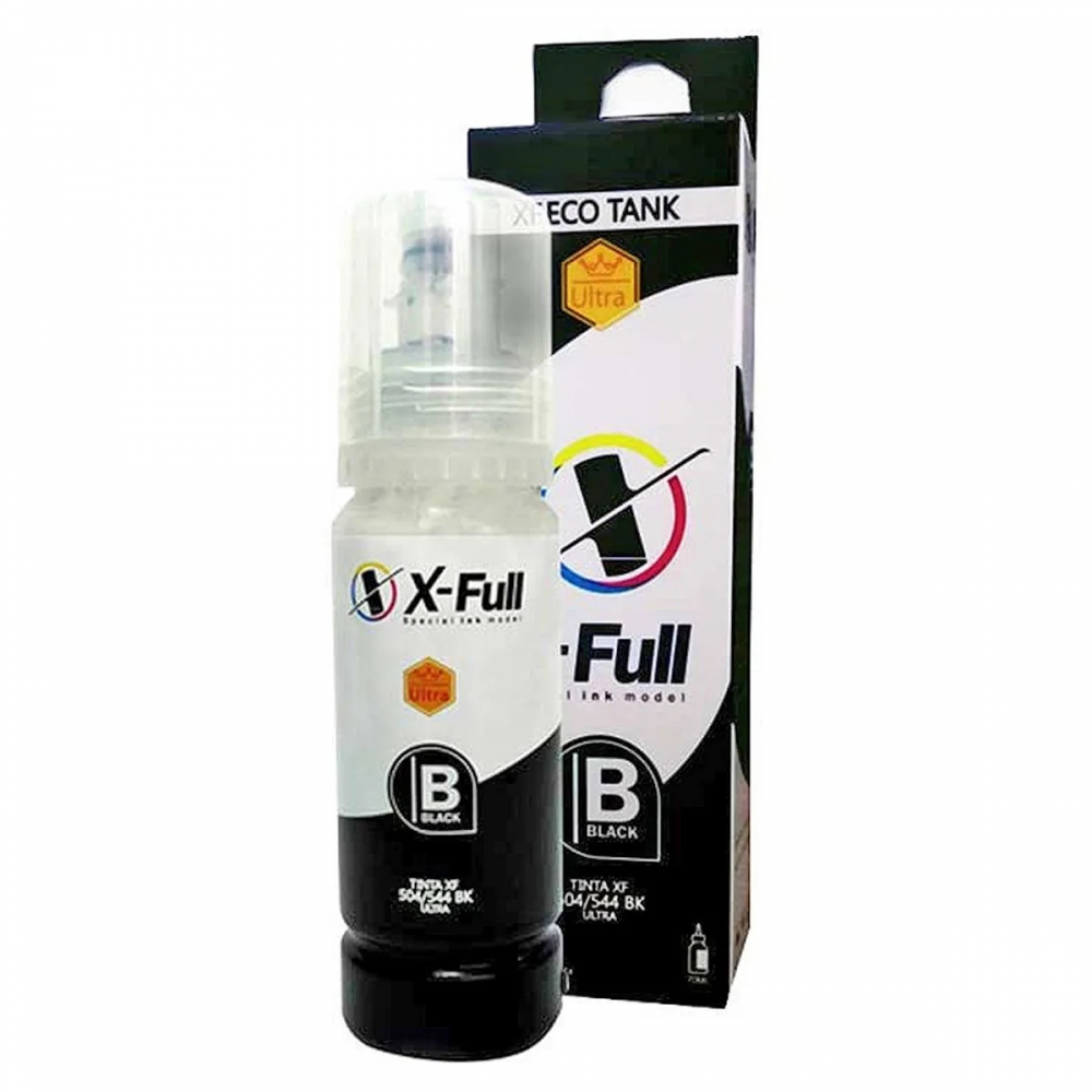 Tinta Compativel P/ Uso Epson T544 T504 PRETO 70ml
