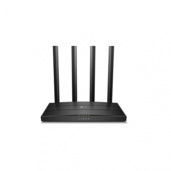 ROTEADOR TP-LINK ARCHER C6 V4, AC1300, MU-MIMO, WIRELESS DUAL BAND, 4X ANTENAS, PORTAS 4X GIGABIT (1X WAN, 4X LAN) - TPN