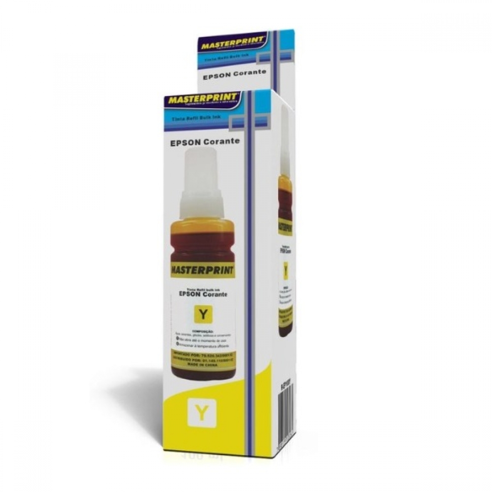 Tinta Compatível Epson T664 T673  L38x/L45x 100ml AMARELO
