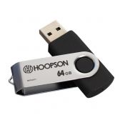 Pen Drive Hoopson USB 2.0 64GB Leitura 15Mbps Gravação 6Mbps - PEN-001-64