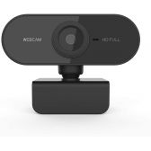 Webcam Full HD 1080P - 360 graus Microfone e Redução de Ruído