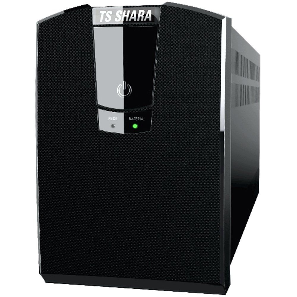 Nobreak TS Shara UPS Senoidal 1800VA 2Bat 12V/7Ah Entrada Bi / Saída 115V/220 Entrada USB/Engate 4439