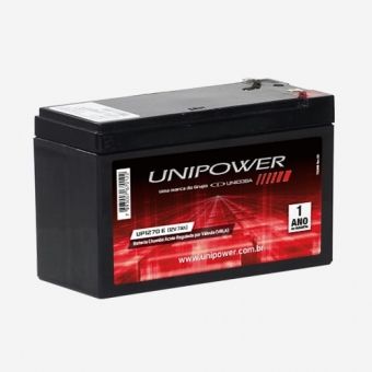 Bateria Unipower 12V 7Ah P/ No-Break - UP1270E