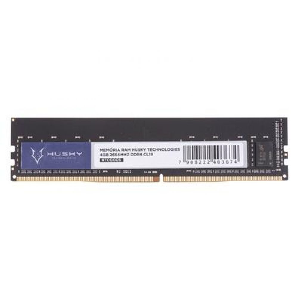 Memória Desktop 4GB DDR4 2666 Husky