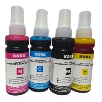Tinta Compatível Epson T664 T673  L38x/L45x 100ml AMARELO
