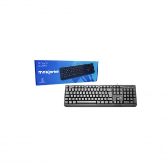 Teclado USB MAXPRINT Padrão ABNT2