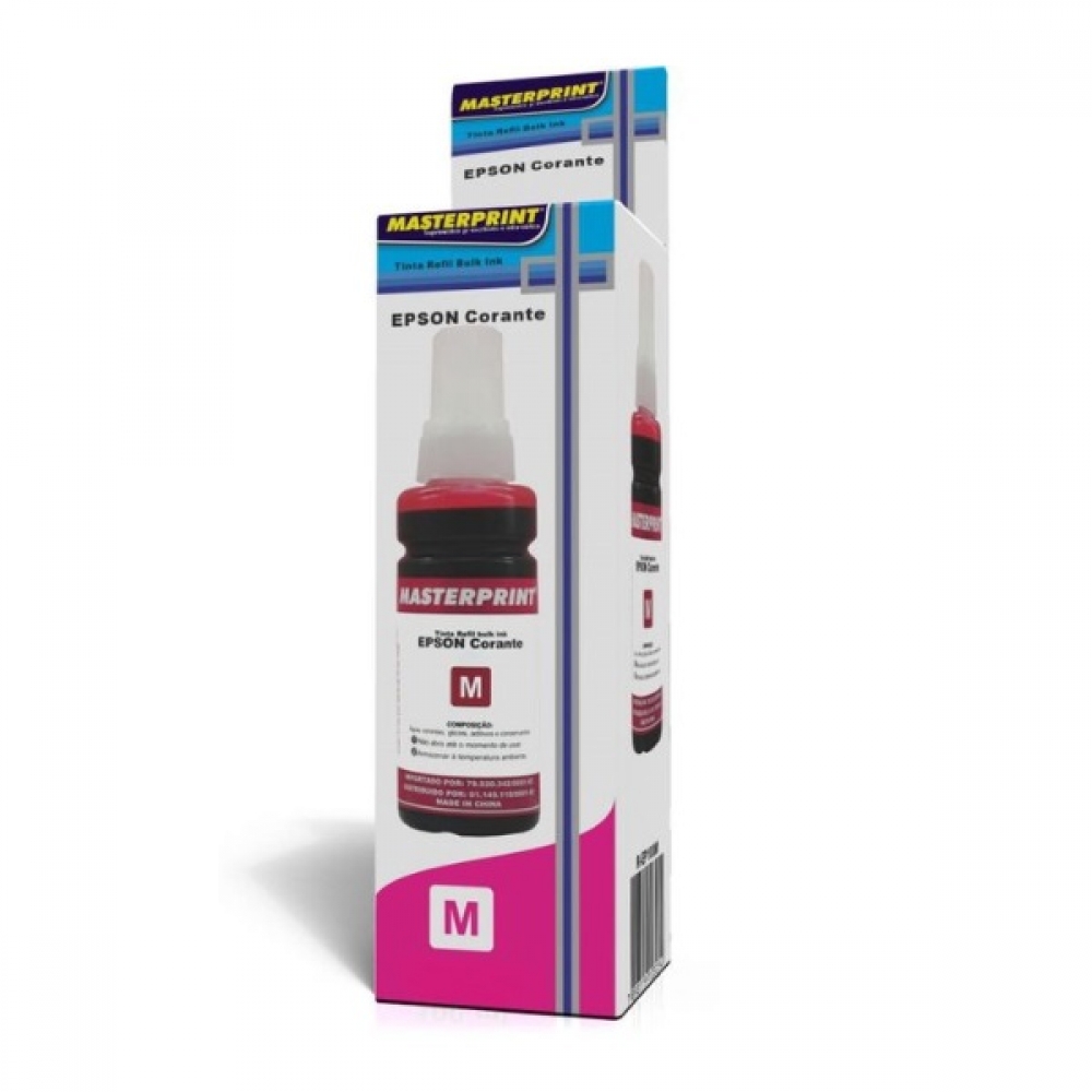 Tinta Compatível Epson T664 T673  L38x/L45x 100ml MAGENTA