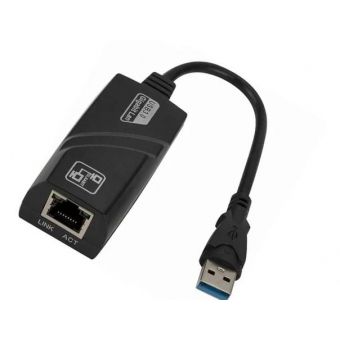 Adaptador de Rede com Fio Ethernet para USB 3.0 RJ45 Gigabit 1000 Mbps