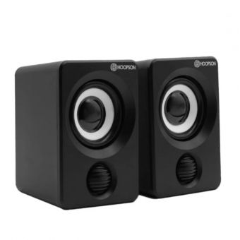 Caixa de Som Hoopson 6W 2x3W(RMS) USB 2.0 P/ Computador - CXPC019PT